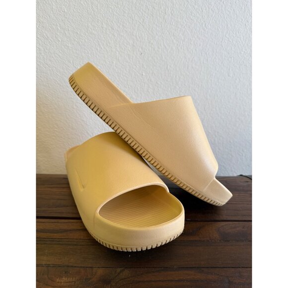 Nike Calm Slide Sandals "Sesame" Men’s Size 13 - Picture 1 of 7